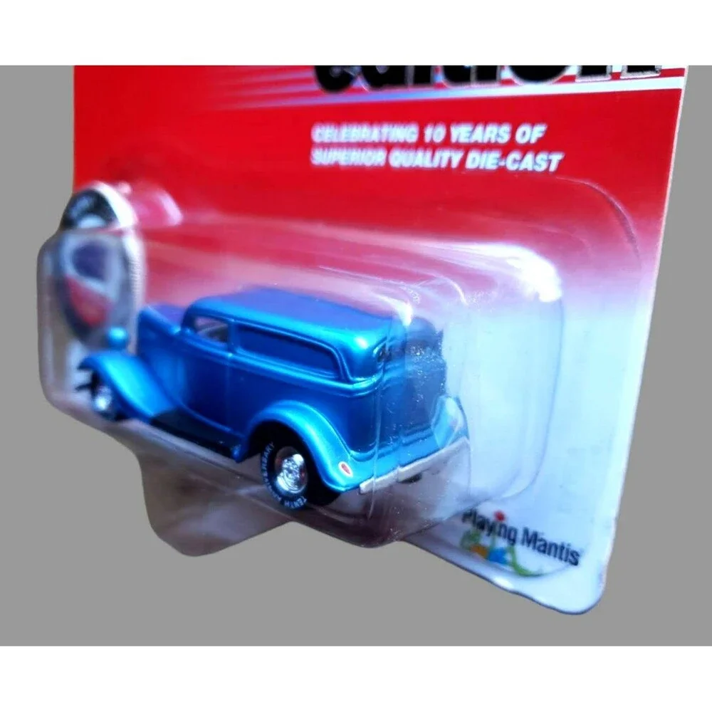 2004 Johnny Lightning '33 FORD DELIVERY Blue Real Wheels Serie 10 Years Ltd Ed.